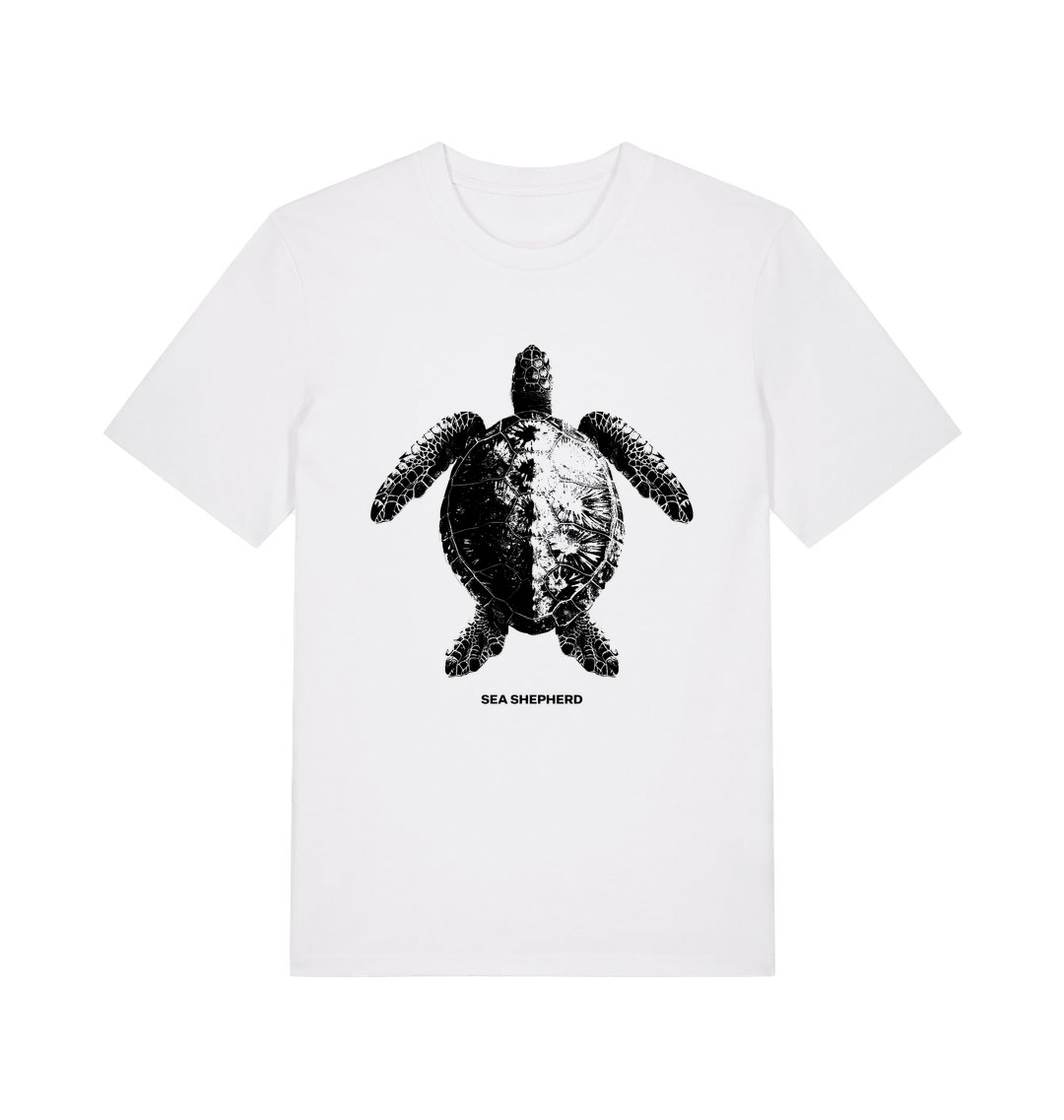 White Printed T-shirt Front