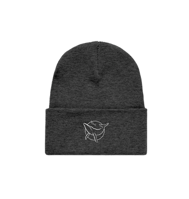 Charcoal Beanie Front