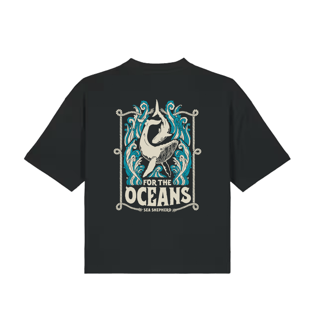 Black Printed T-shirt Back