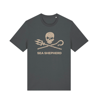Anthracite Printed T-shirt Front