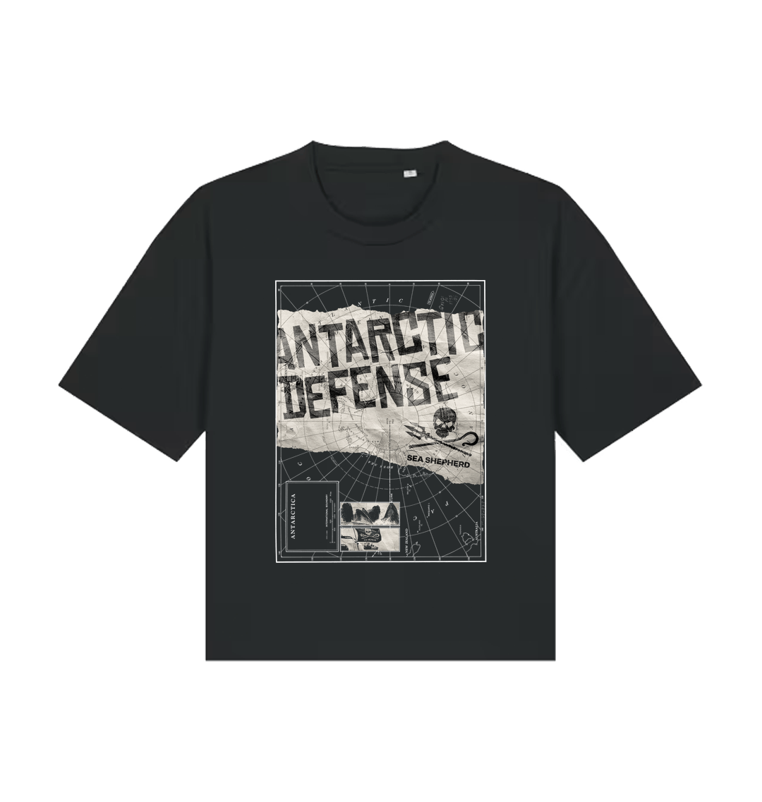 Black Printed T-shirt Front