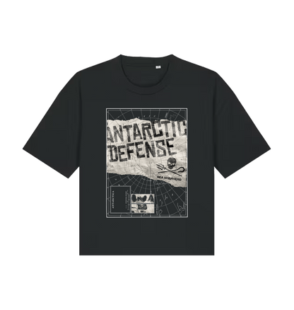 Black Printed T-shirt Front