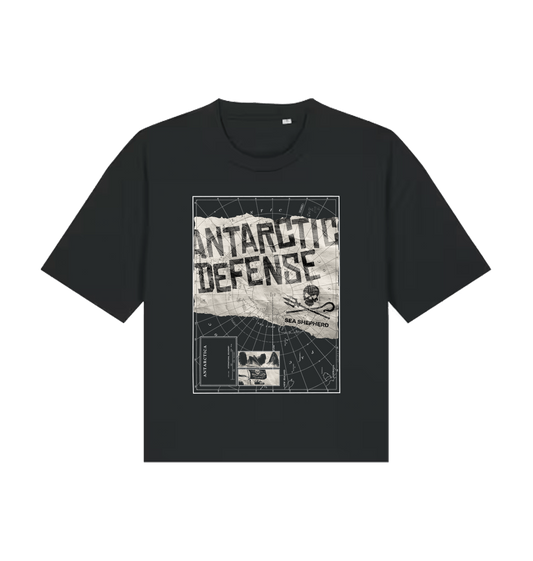 Black Printed T-shirt Front