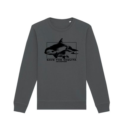 Anthracite Printed Sweater Front