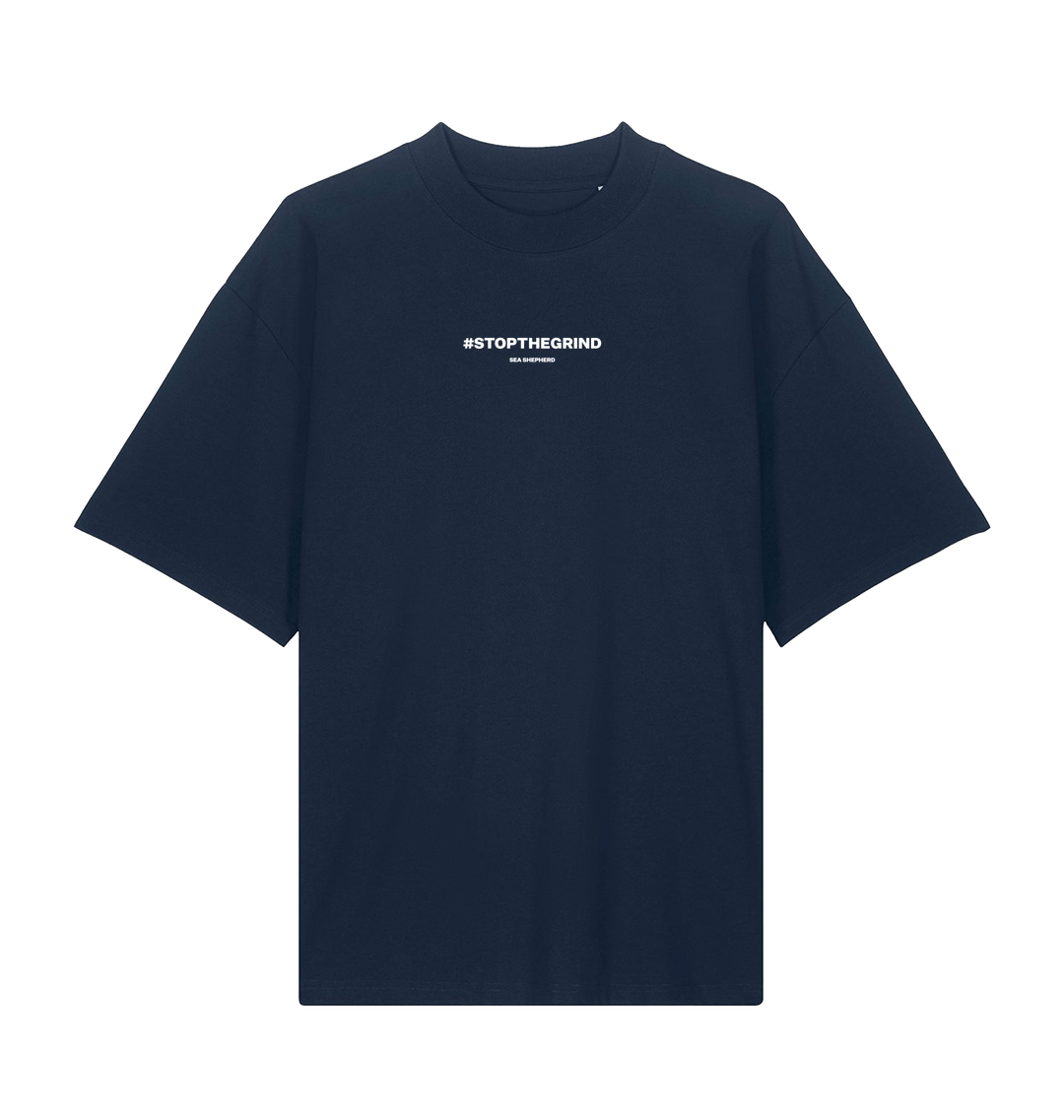 French Navy Printed T-shirt Front