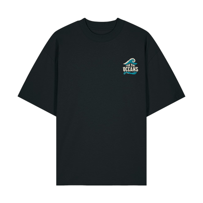Black Printed T-shirt Front