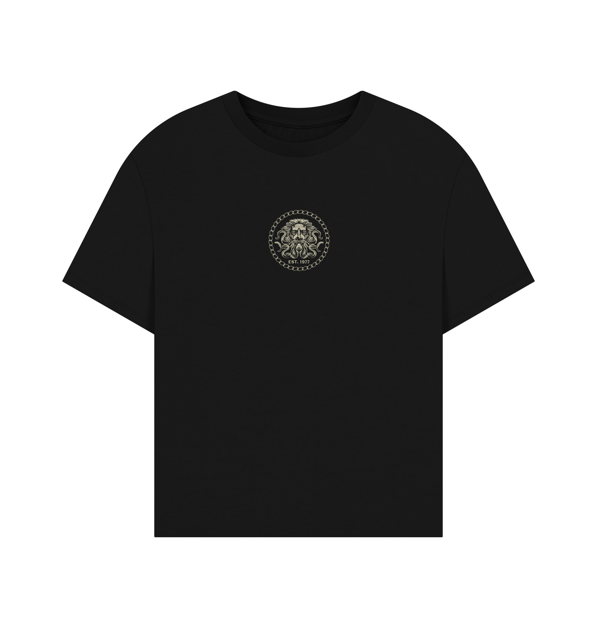 Black Printed T-shirt