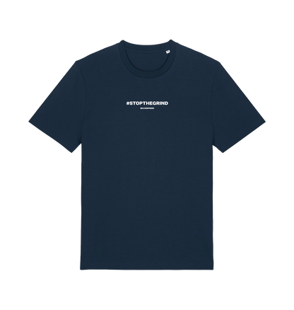 French Navy Printed T-shirt Front