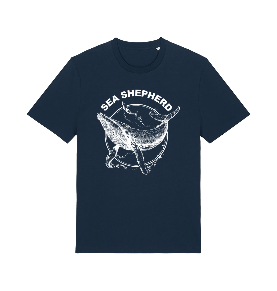 French Navy Printed T-shirt