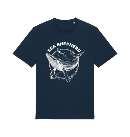 French Navy Printed T-shirt