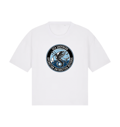 White Printed T-shirt Front