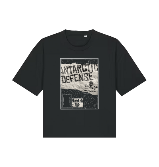 Black Printed T-shirt Front