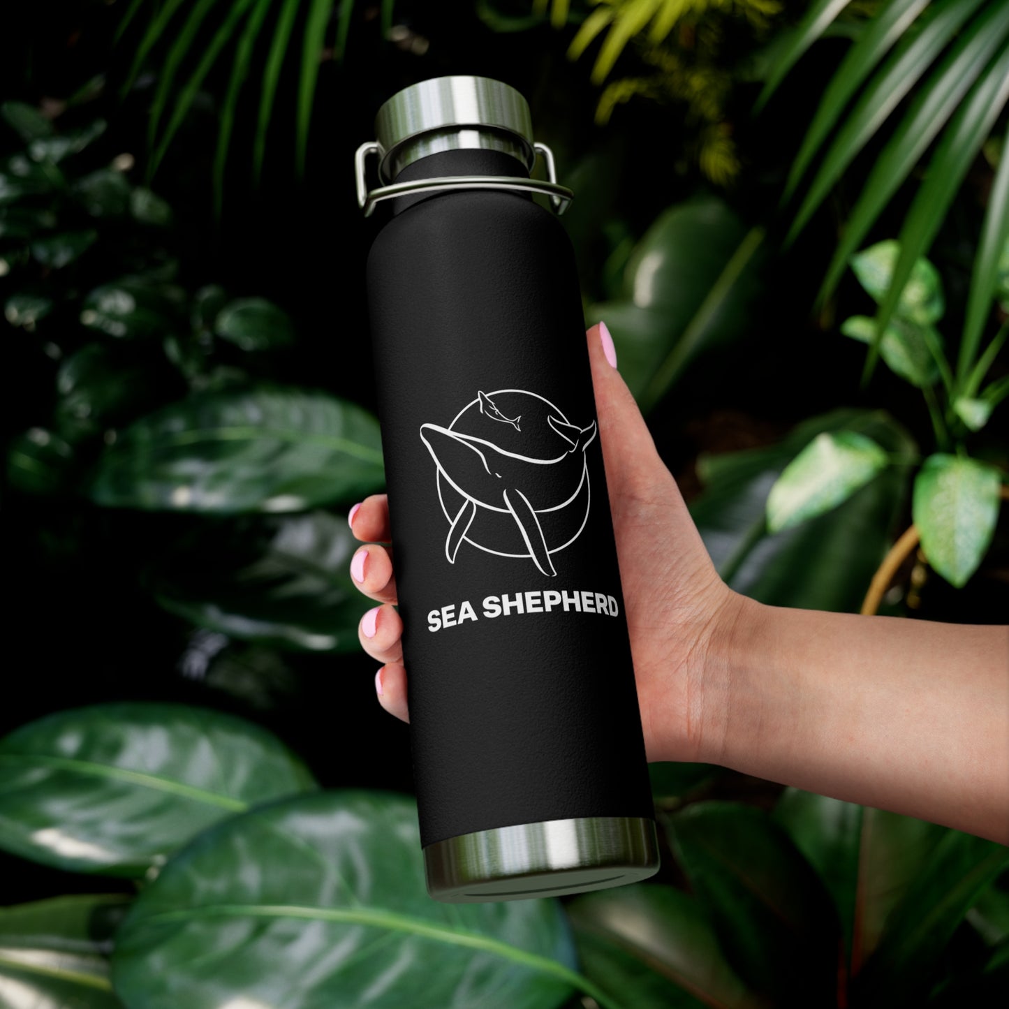 Whale Logo Sea Shepherd Waterbottle