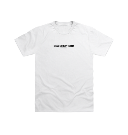 White Printed T-shirt Front