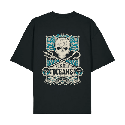 Black Printed T-shirt Back