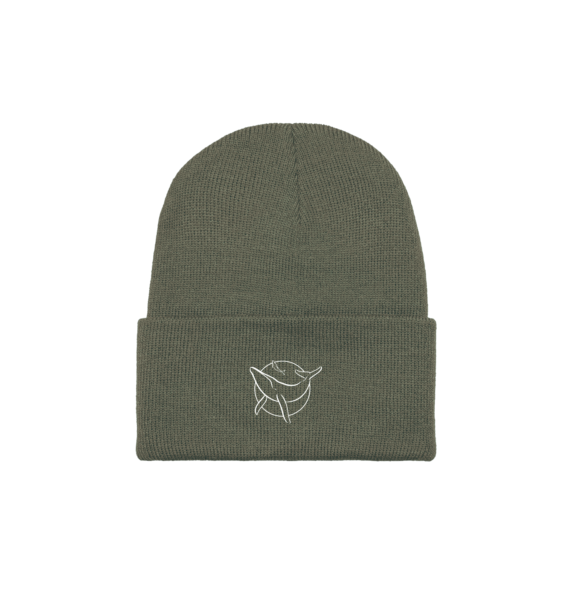 Olive Beanie Front