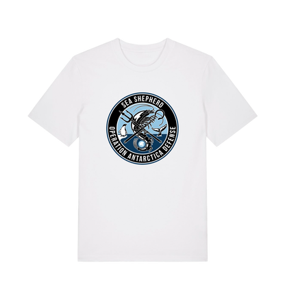 White Printed T-shirt Front