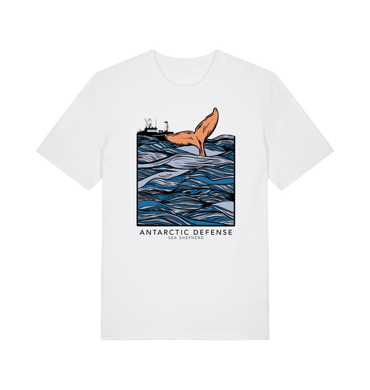 White Printed T-shirt Front