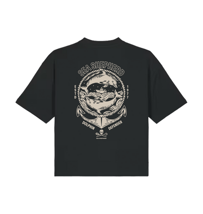 Black Printed T-shirt Back