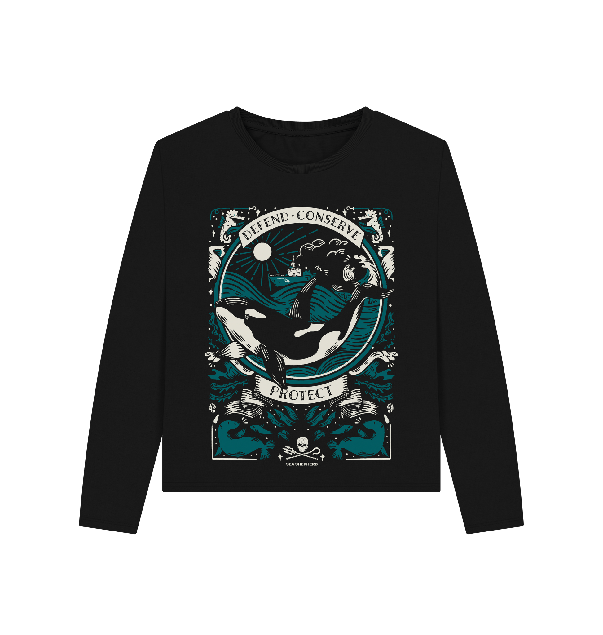 Black Printed T-shirt