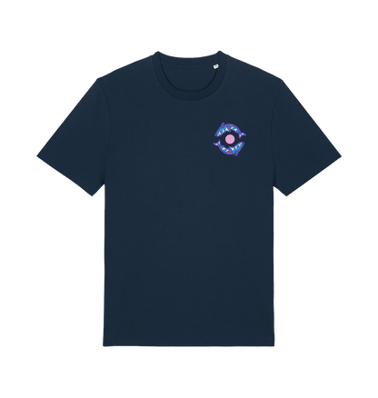 French Navy Printed T-shirt