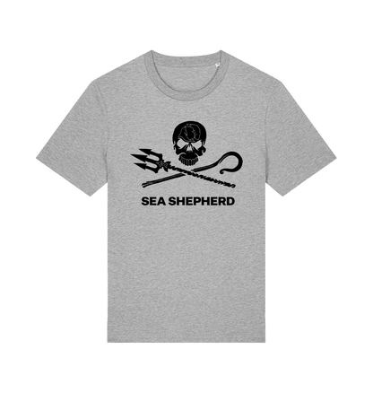 Heather Grey Printed T-shirt Front