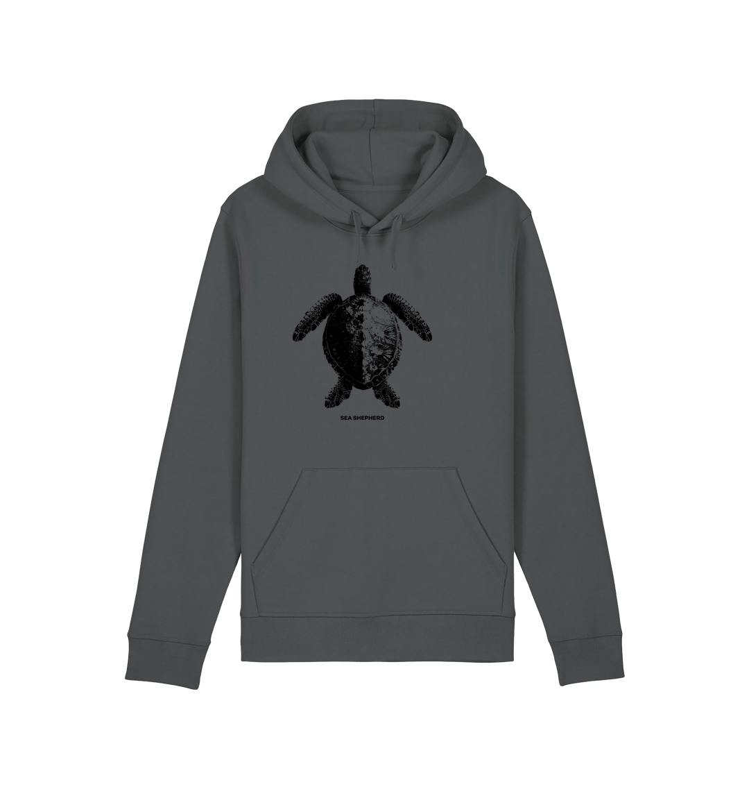 Anthracite Printed Hoody