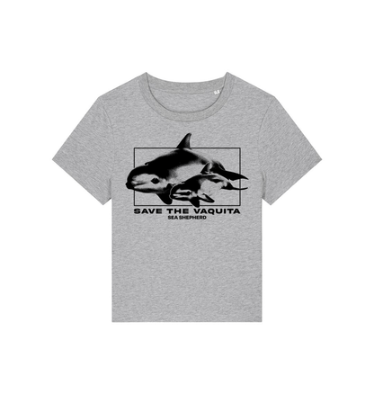 Heather Grey Printed T-shirt