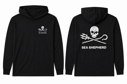 Jolly Roger Lightweight Hoodie black