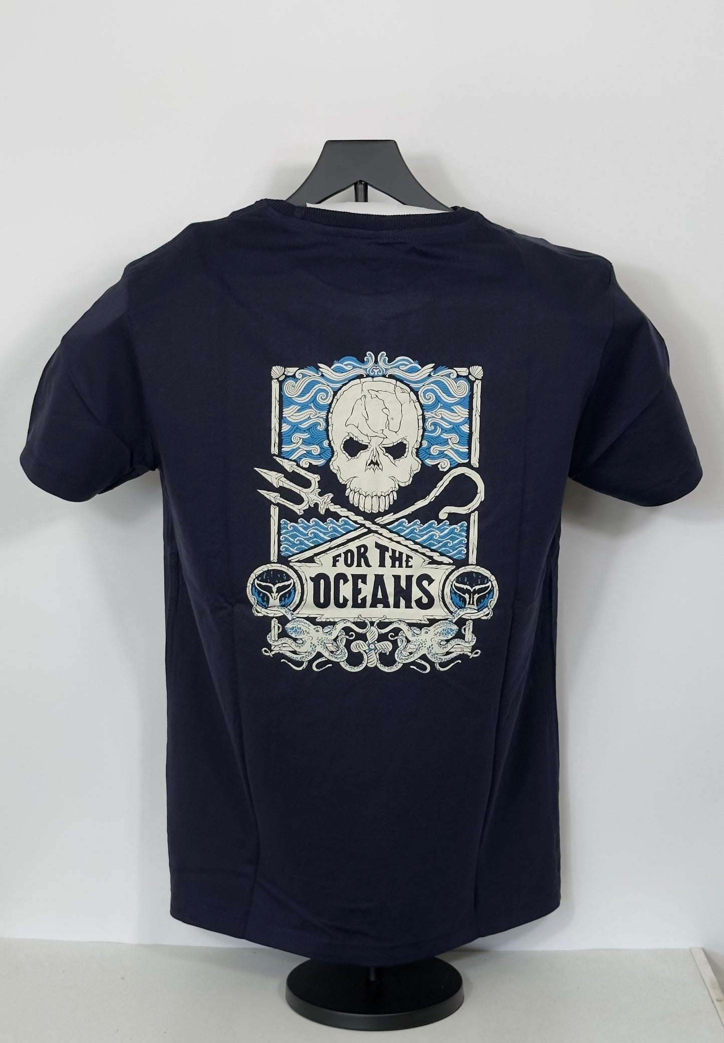 For The Oceans Skull Premium Fit T Shirt