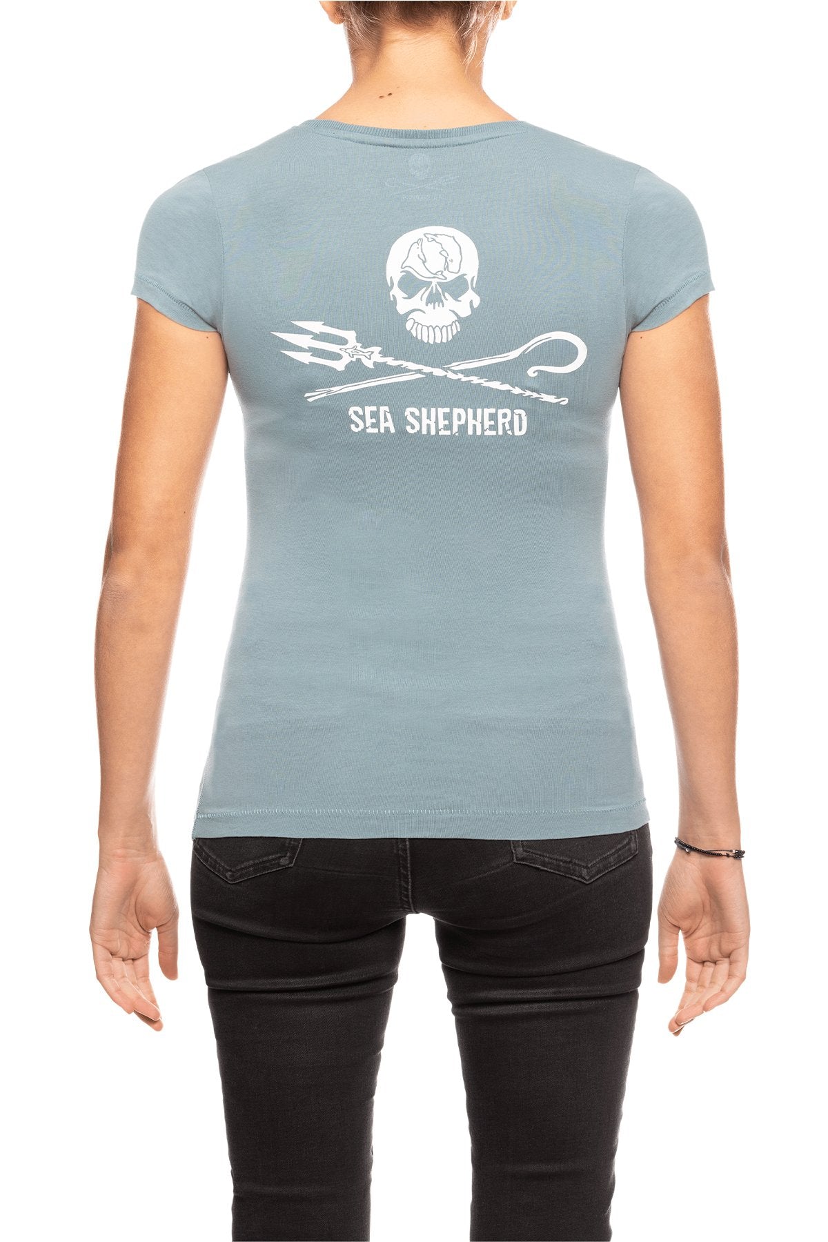 Women's Jolly Roger Seawater Premium Fit T Shirt