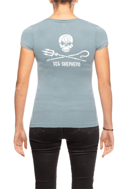 Women's Jolly Roger Seawater Premium Fit T Shirt