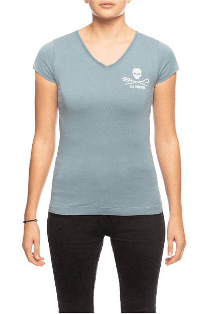 Women's Jolly Roger Seawater Premium Fit T Shirt