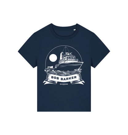 French Navy Printed T-shirt
