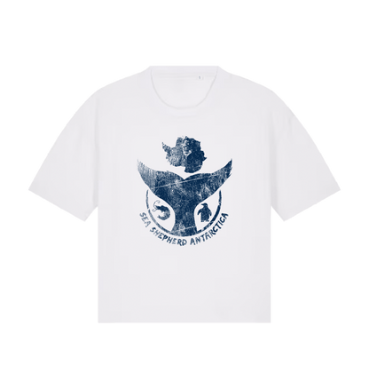 White Printed T-shirt Front