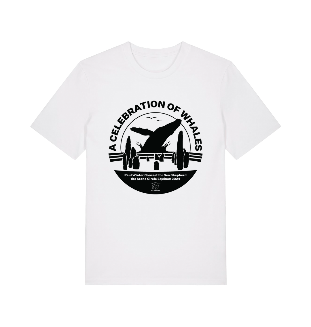 White Printed T-shirt Front