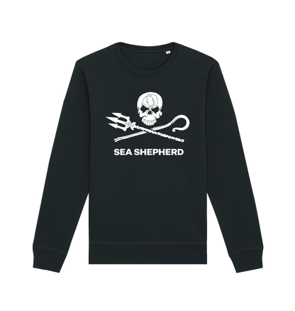 Black Printed Sweater