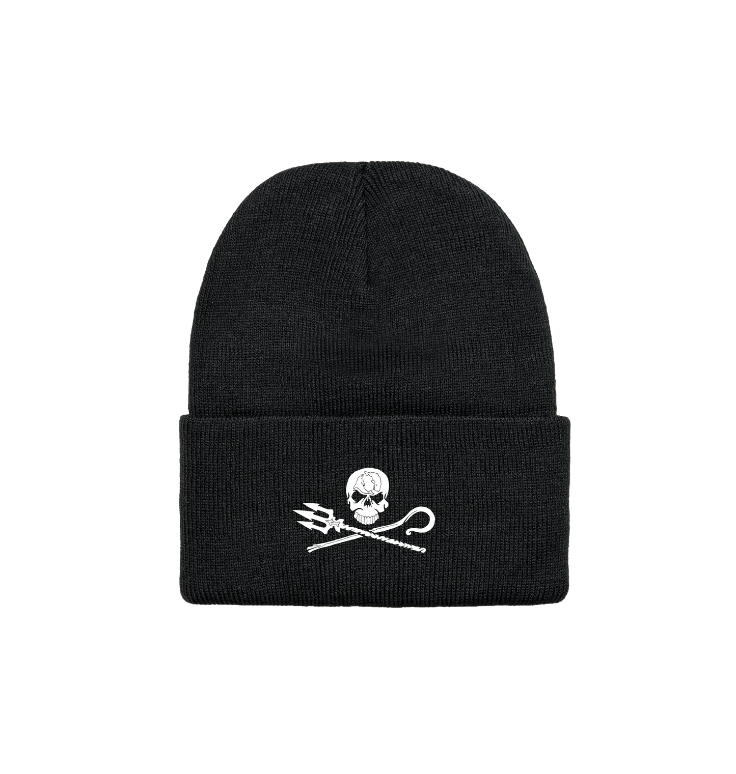 Black Beanie Front