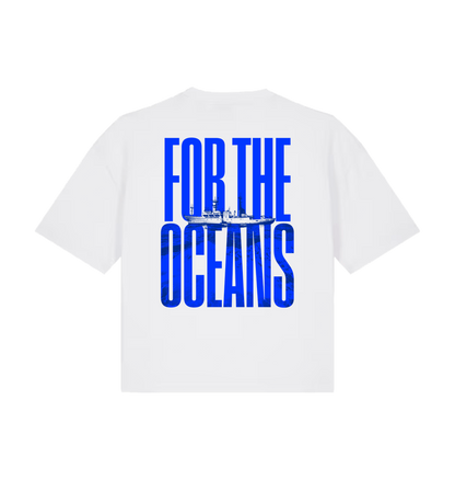 White Printed T-shirt Back