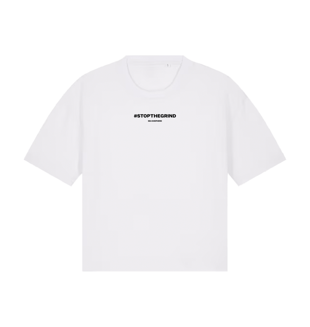 White Printed T-shirt Front