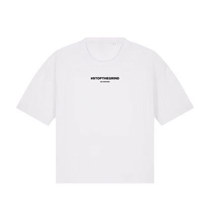 White Printed T-shirt Front