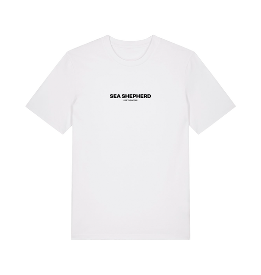 White Printed T-shirt Front