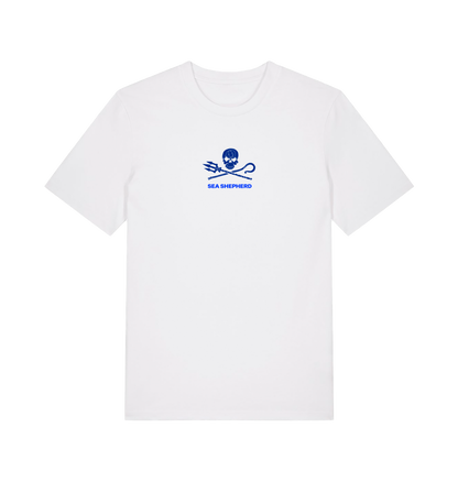 White Printed T-shirt Front