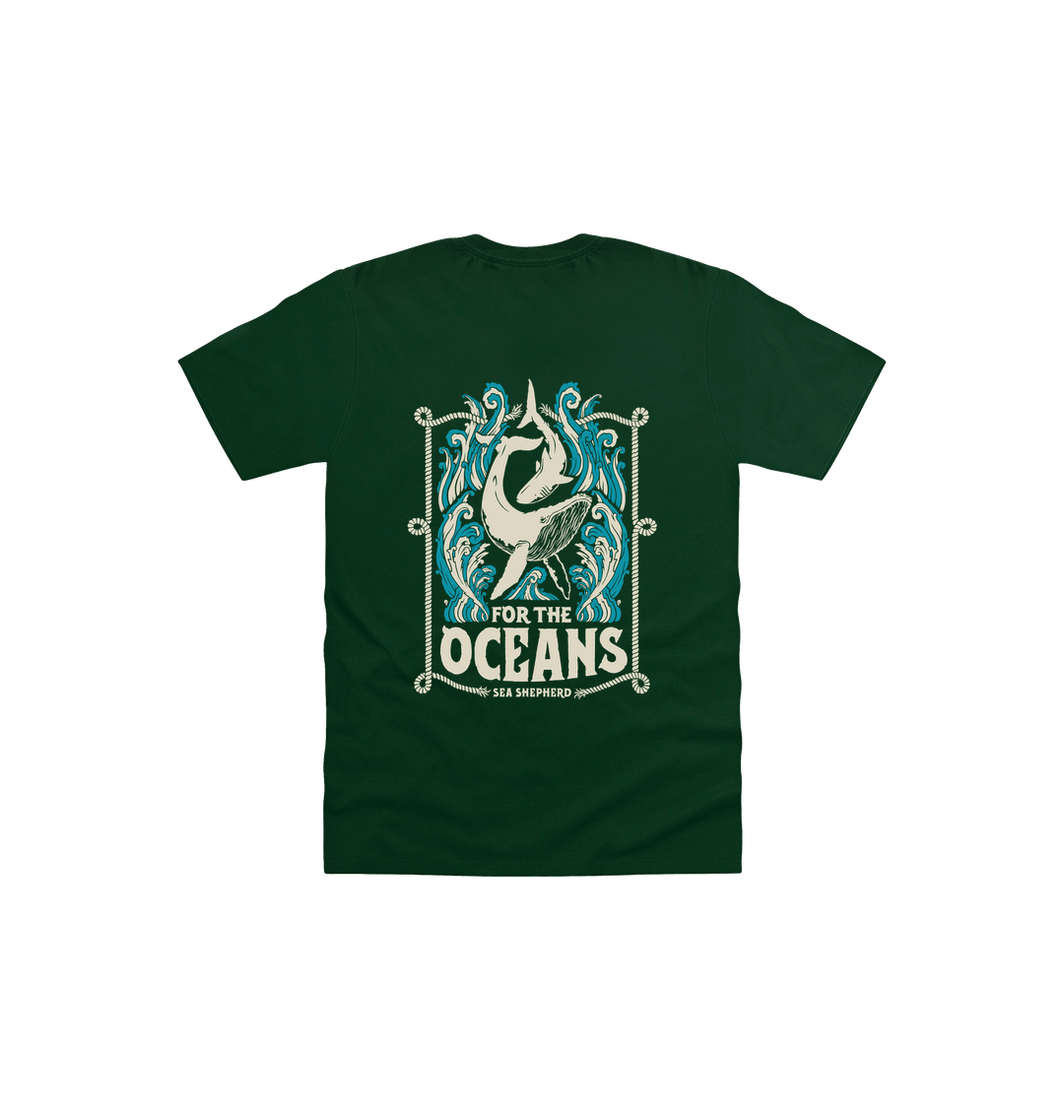 Forest Printed Kids T-Shirt Back