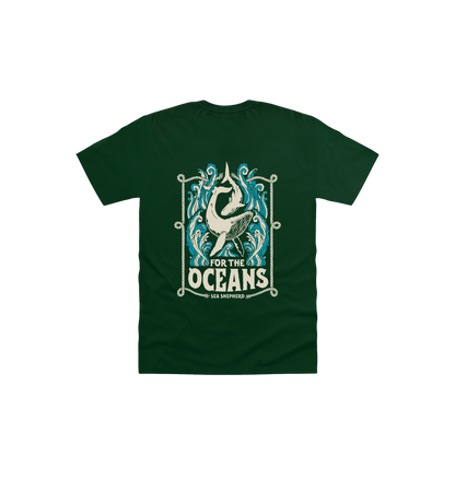 Forest Printed Kids T-Shirt Back