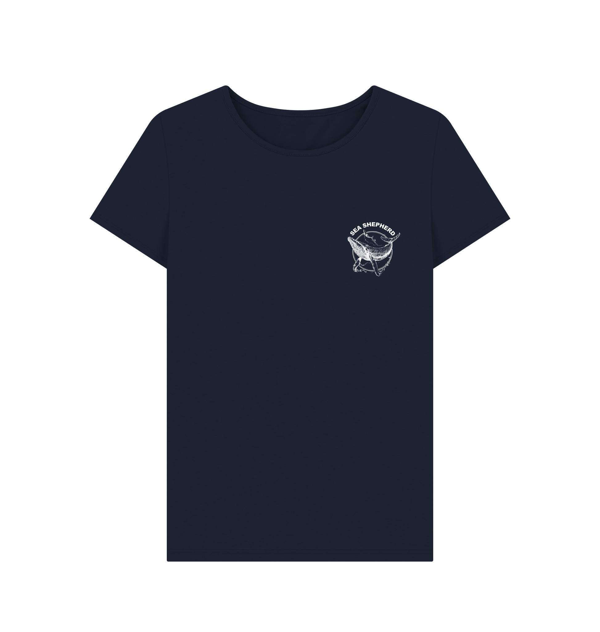 Navy Blue Printed T-shirt