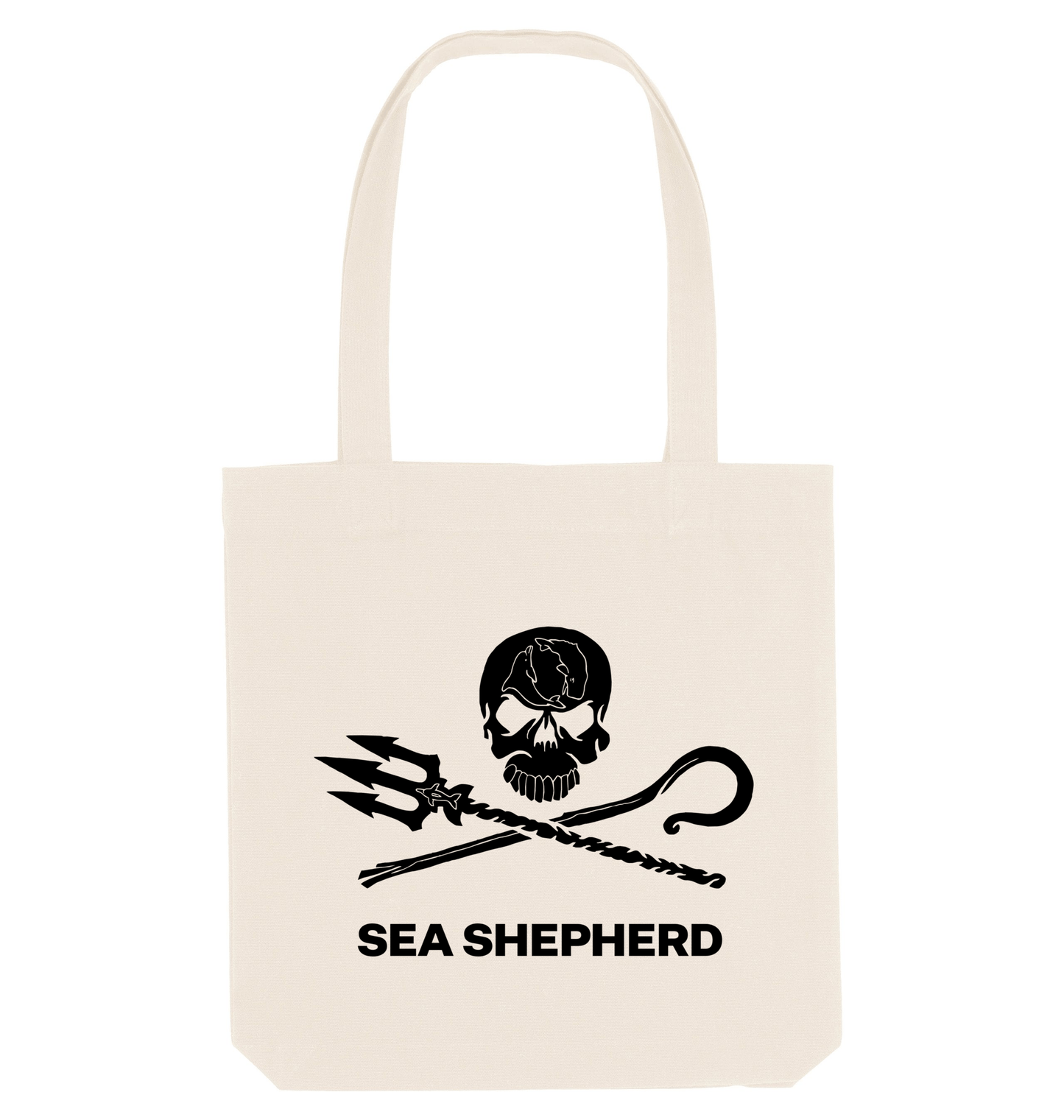 Natural Printed Bag Front