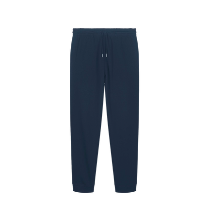 French Navy Printed Mens Joggers Front