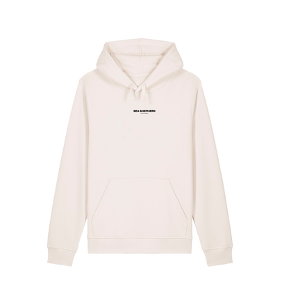 Vintage White Printed Hoody Front