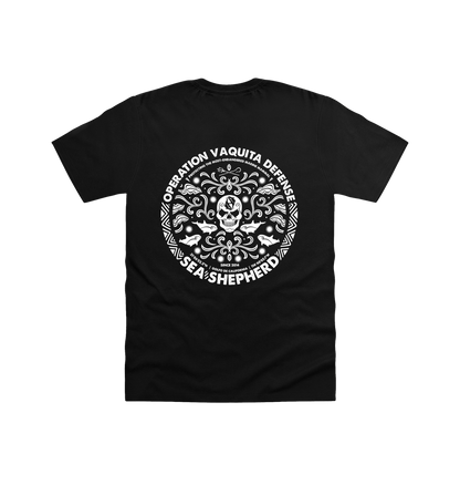 Black Printed T-shirt Back